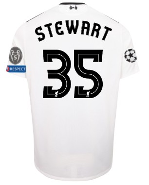 LFC Kids Away Shirt 17/18 (Champions League) Stewart