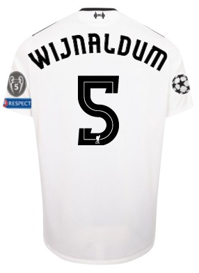 LFC Kids Away Shirt 17/18 (Champions League) Wijnaldum