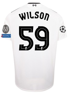 LFC Kids Away Shirt 17/18 (Champions League) Wilson