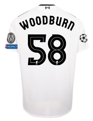 LFC Kids Away Shirt 17/18 (Champions League) Woodburn