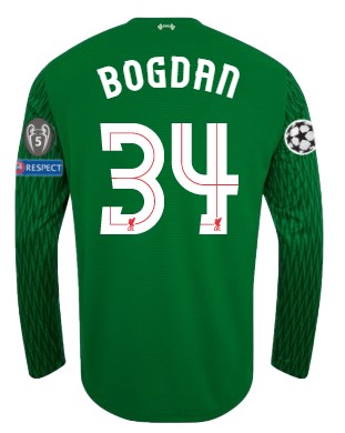 LFC Kids Goalkeeper L/S Home Shirt 17/18 (Champions League) Bogdan