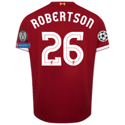 LFC Kids Home Shirt 17/18 (Champions League) Robertson