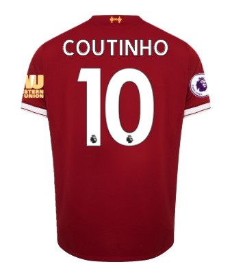 LFC Kids Home Shirt 17/18 (Premier League) Coutinho