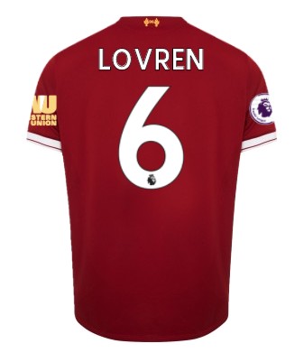 LFC Kids Home Shirt 17/18 (Premier League) Lovren