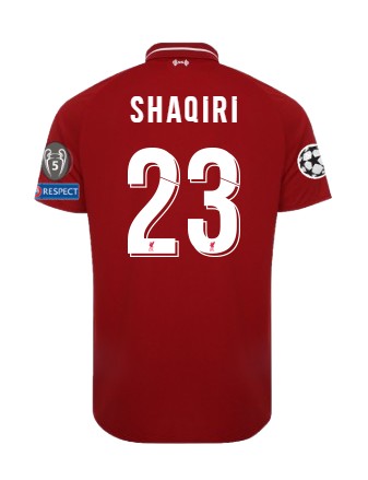 LFC Kids Home Shirt 18/19 (Champions League) Xherdan Shaqiri