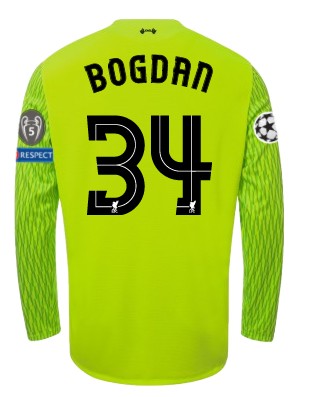 LFC Kids Third L/S Goalkeeper Shirt 17/18 (Champions League) Bogdan