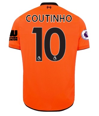 LFC Kids Third Shirt 17/18 (Premier League) Coutinho
