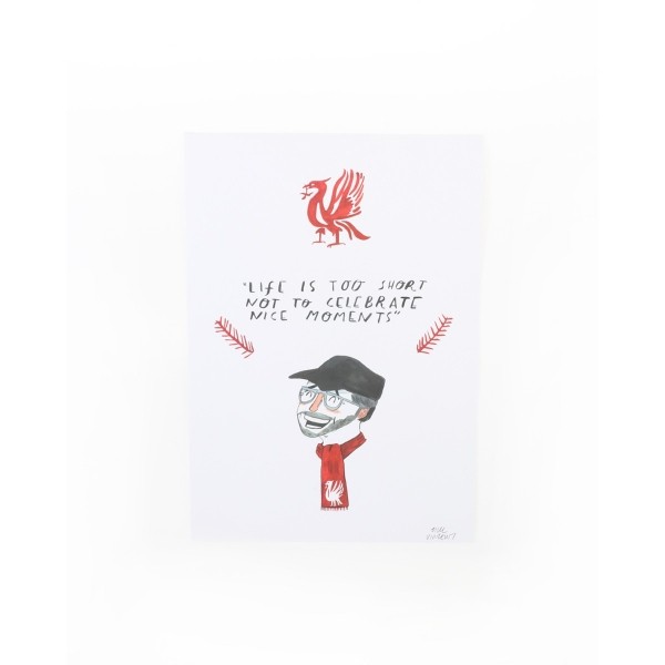 LFC Klopp Quote Print