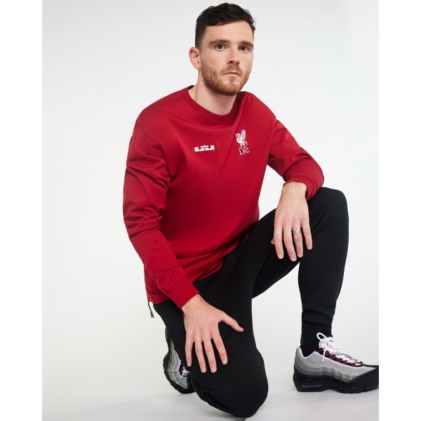 LFC LeBron MAX90 Long Sleeve Tee Red