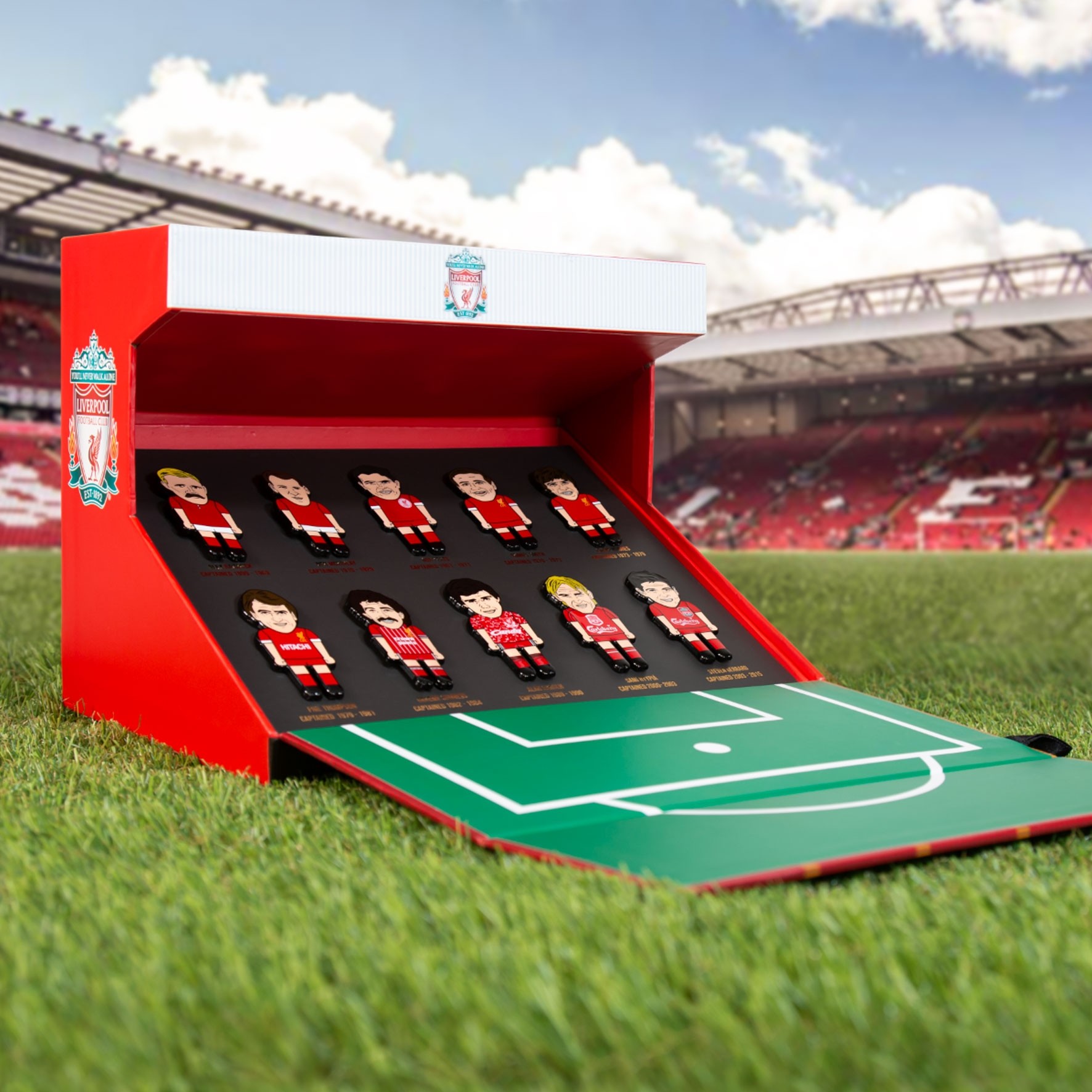 LFC Limited Edition Legends Pin Badge Set