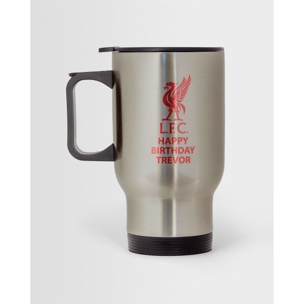 LFC Liverbird Personalised Travel Mug