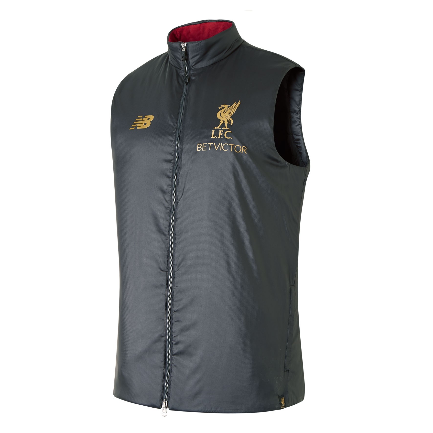 LFC Manager's Collection Gilet 2018-19 Black