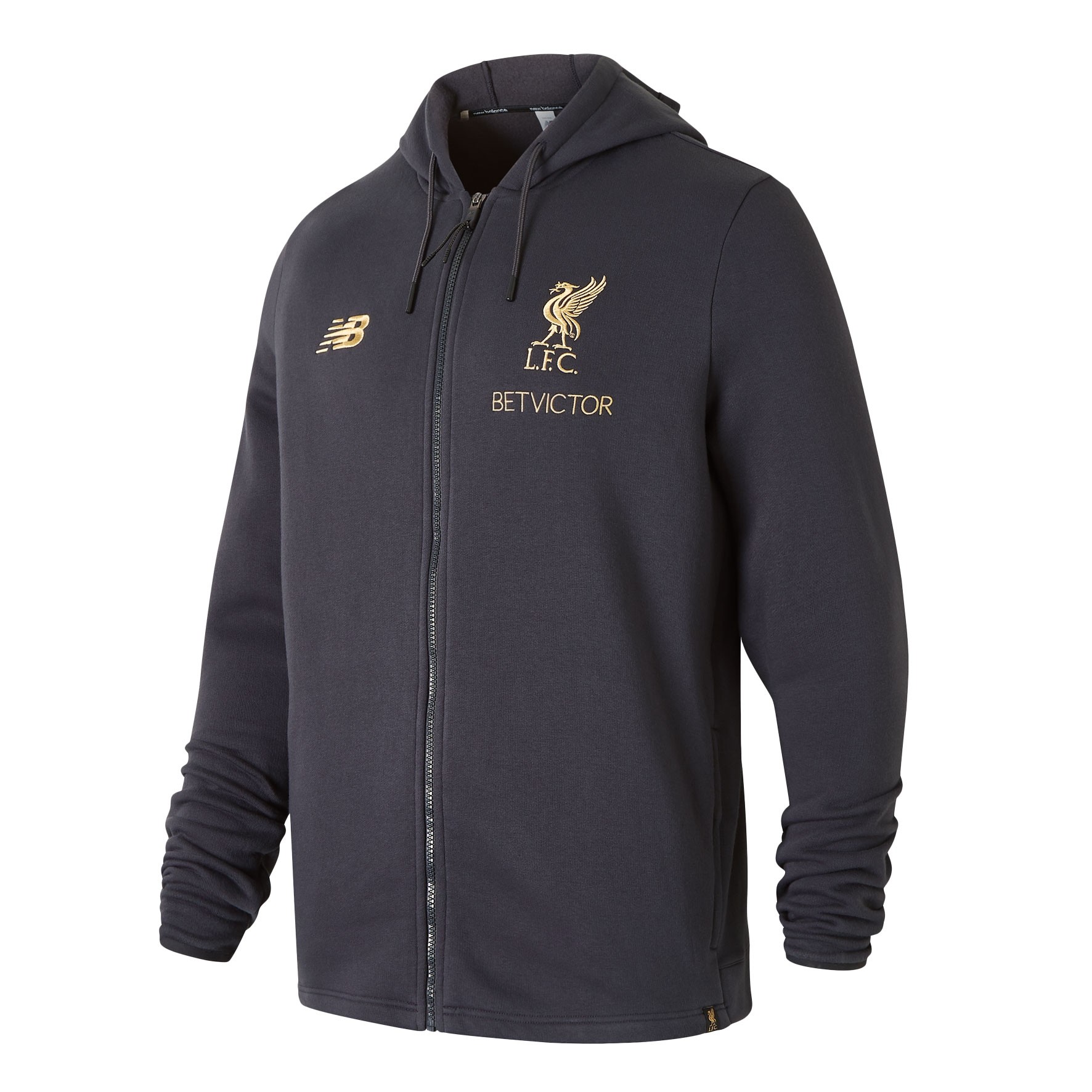 LFC Manager's Collection Hoody 2018-19 Black