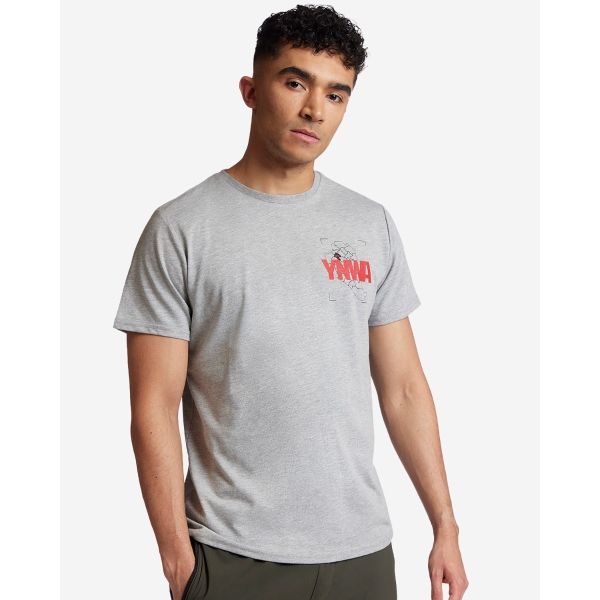 LFC Mens Anfield Map Tee Grey