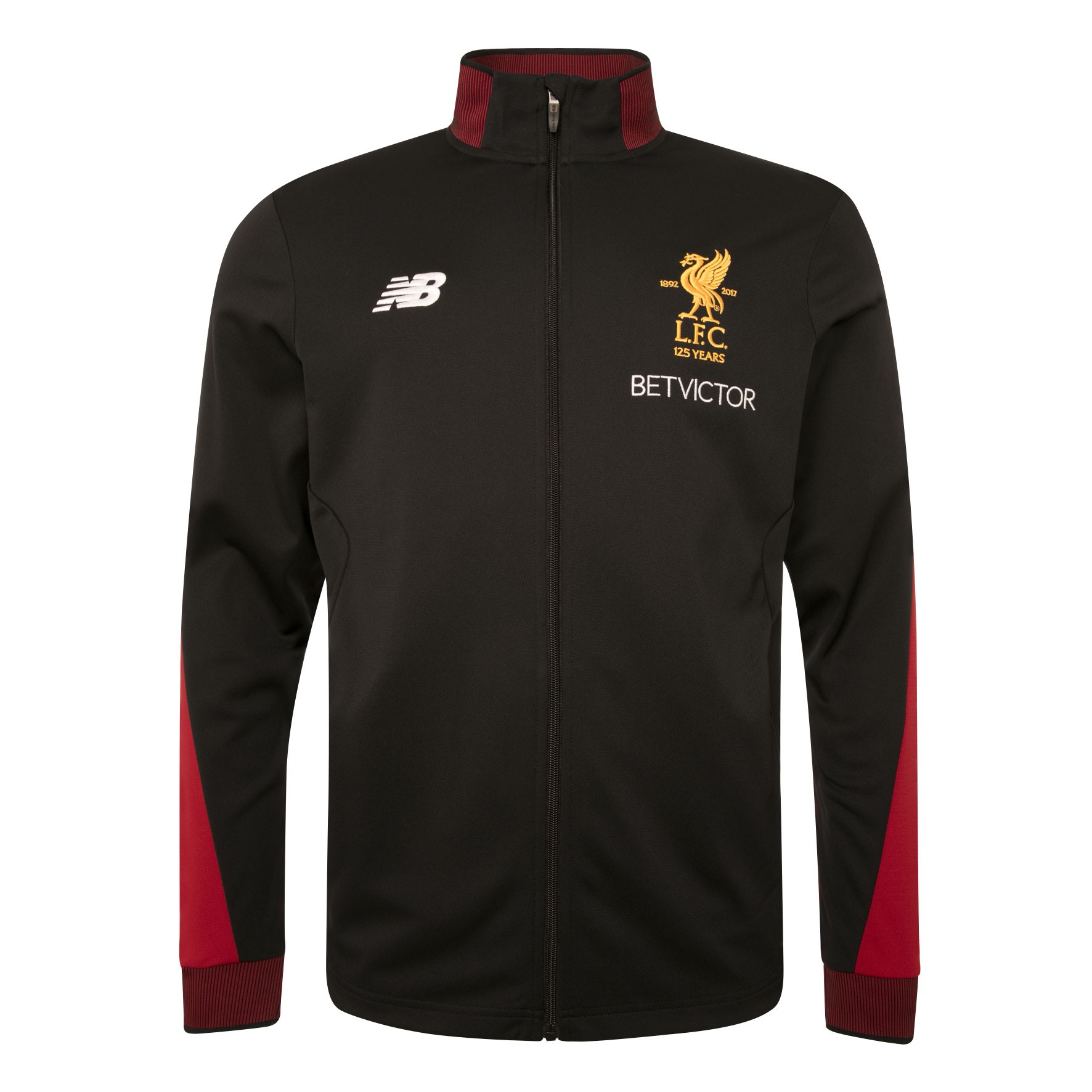 LFC Mens Black Training Presentation Jacket 17/18