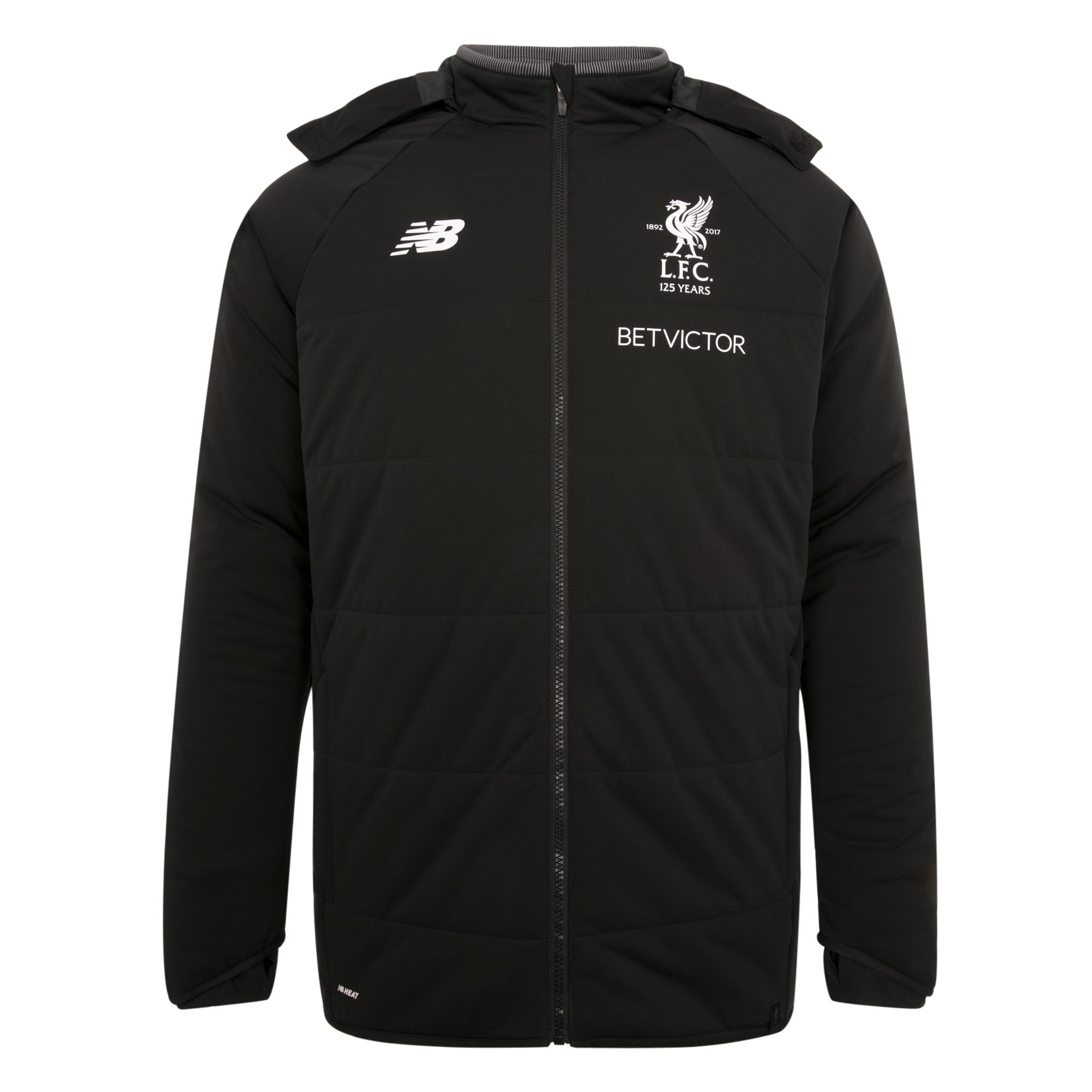 LFC Mens Black Training Stadium Jacket 17/18