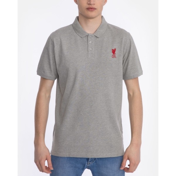 LFC Mens Grey Marl Conninsby Polo