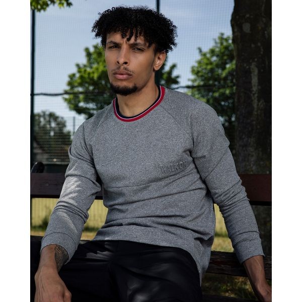 LFC Mens Grey Marl Walk On Crew