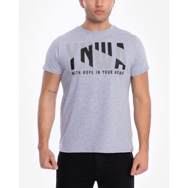 LFC Mens Grey Marl YNWA Tee