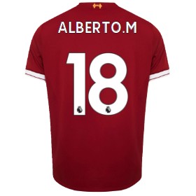 LFC Mens Home Shirt 17/18 - Alberto M