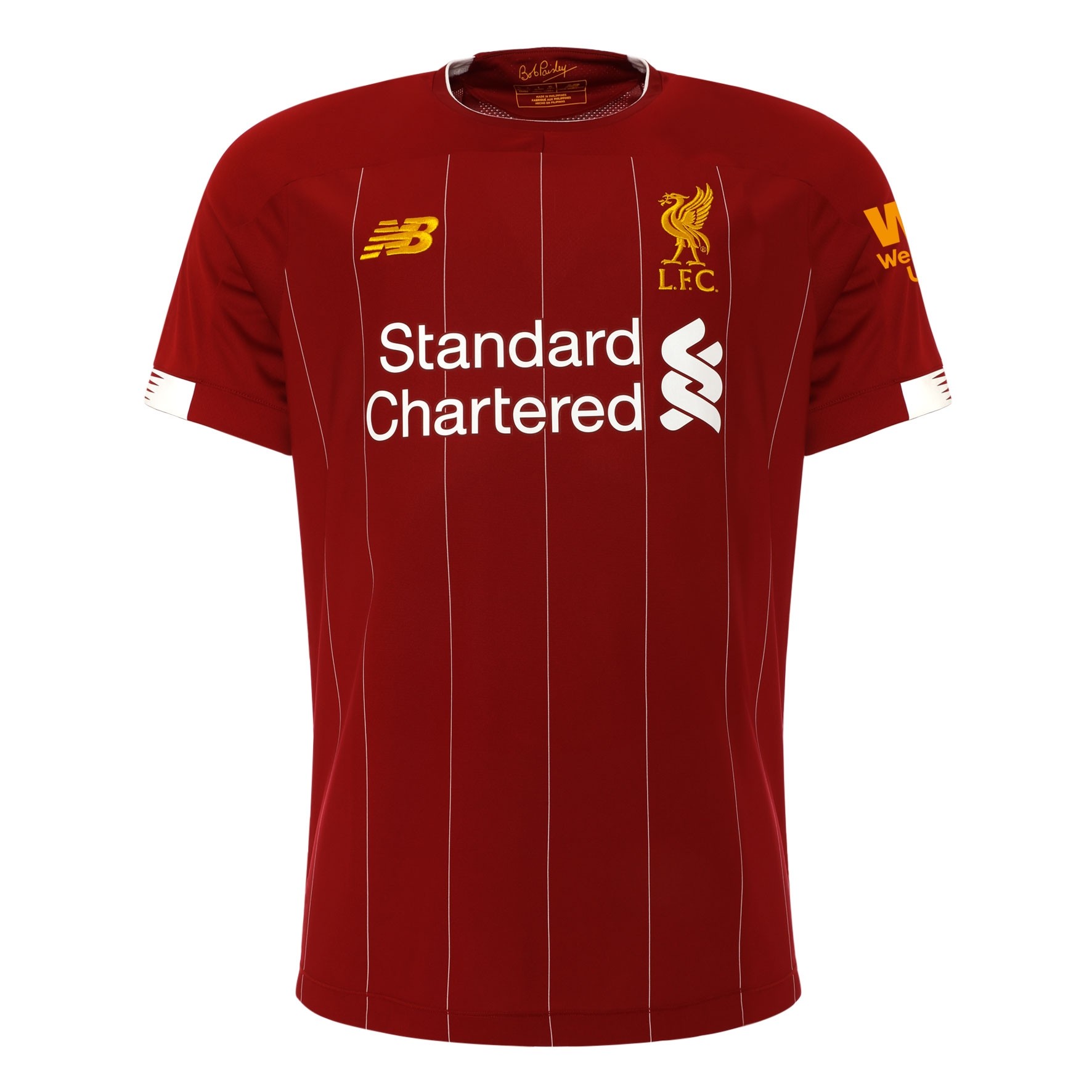 LFC Mens Home Shirt 19/20 - Chinese Characters (Gold)
