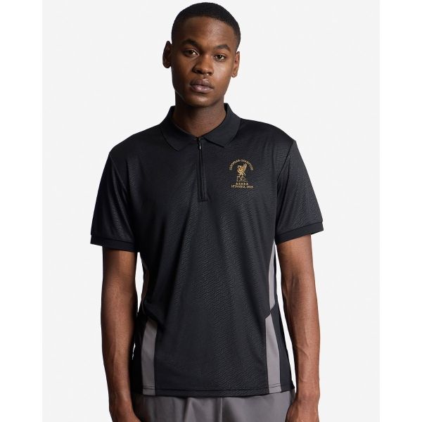 LFC Mens Istanbul 2005 Print Polo Black