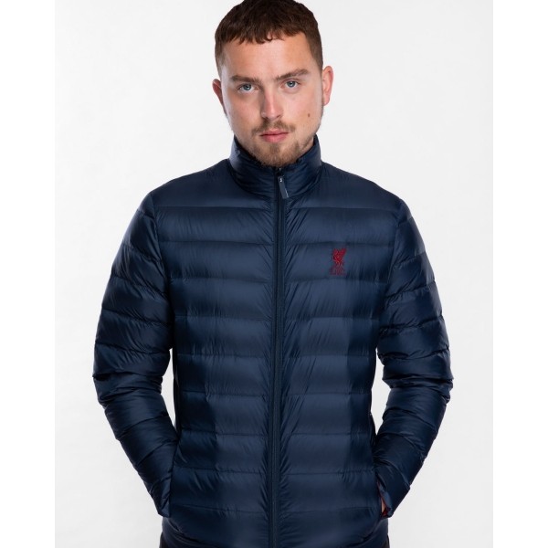 LFC Mens Navy Down Filled Jacket