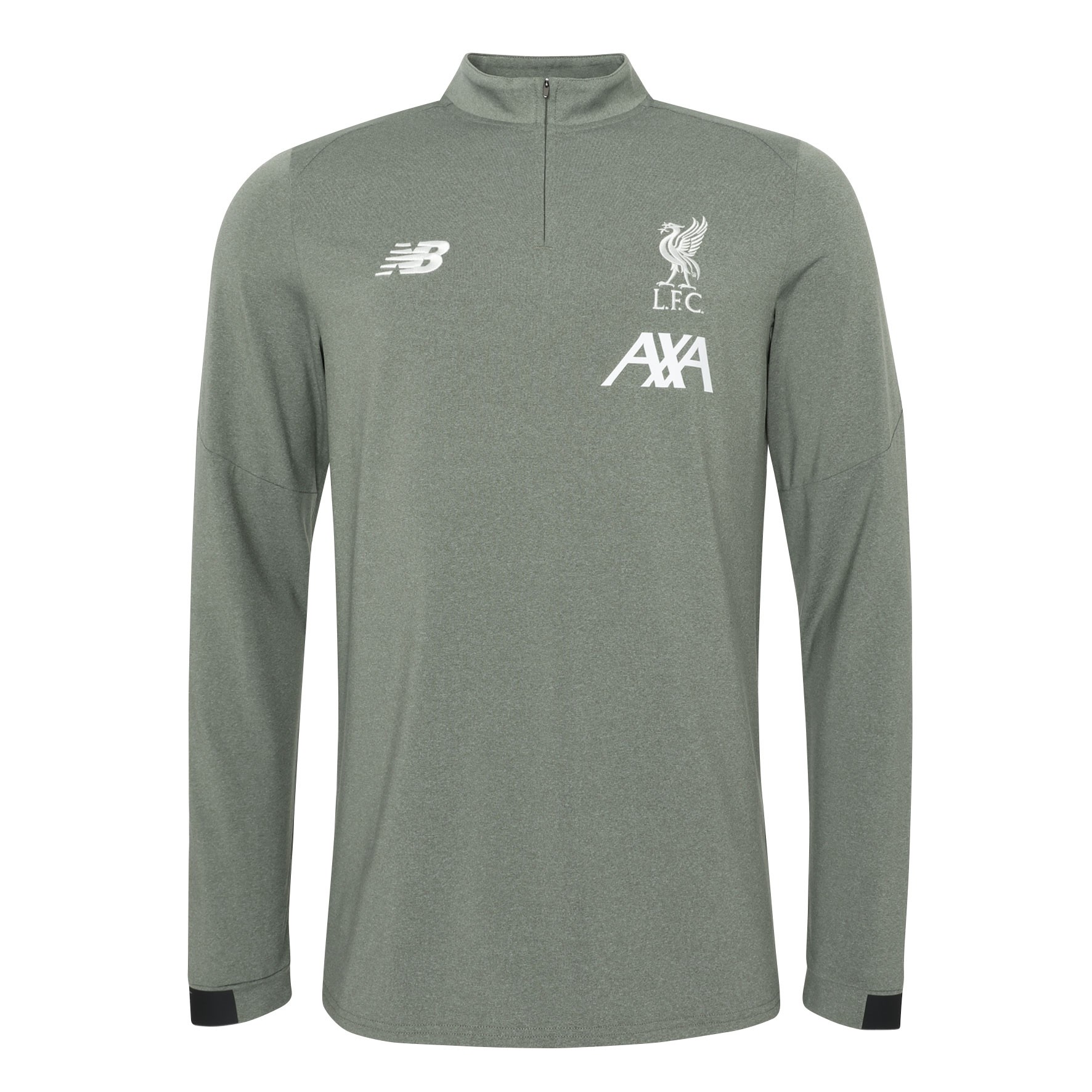 LFC Mens NB Khaki On Pitch Long Sleeve Midlayer 19/20