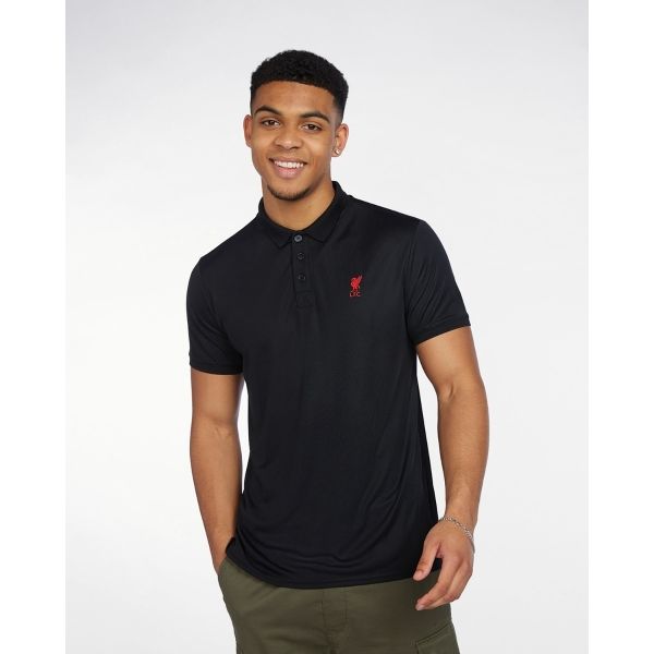 LFC Mens Poly Polo Black