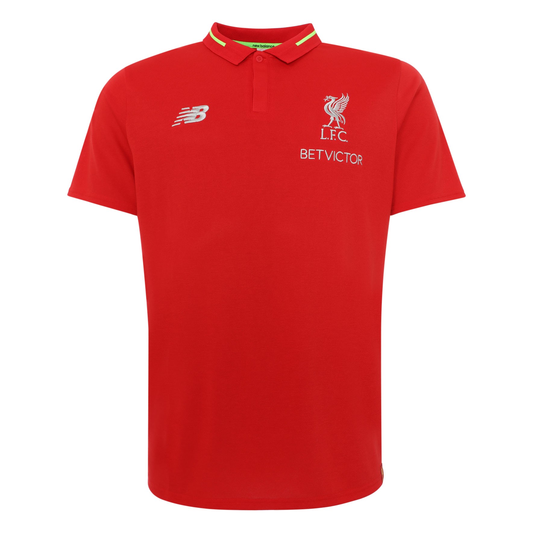 LFC Mens Red Leisure Essential Polo 18/19