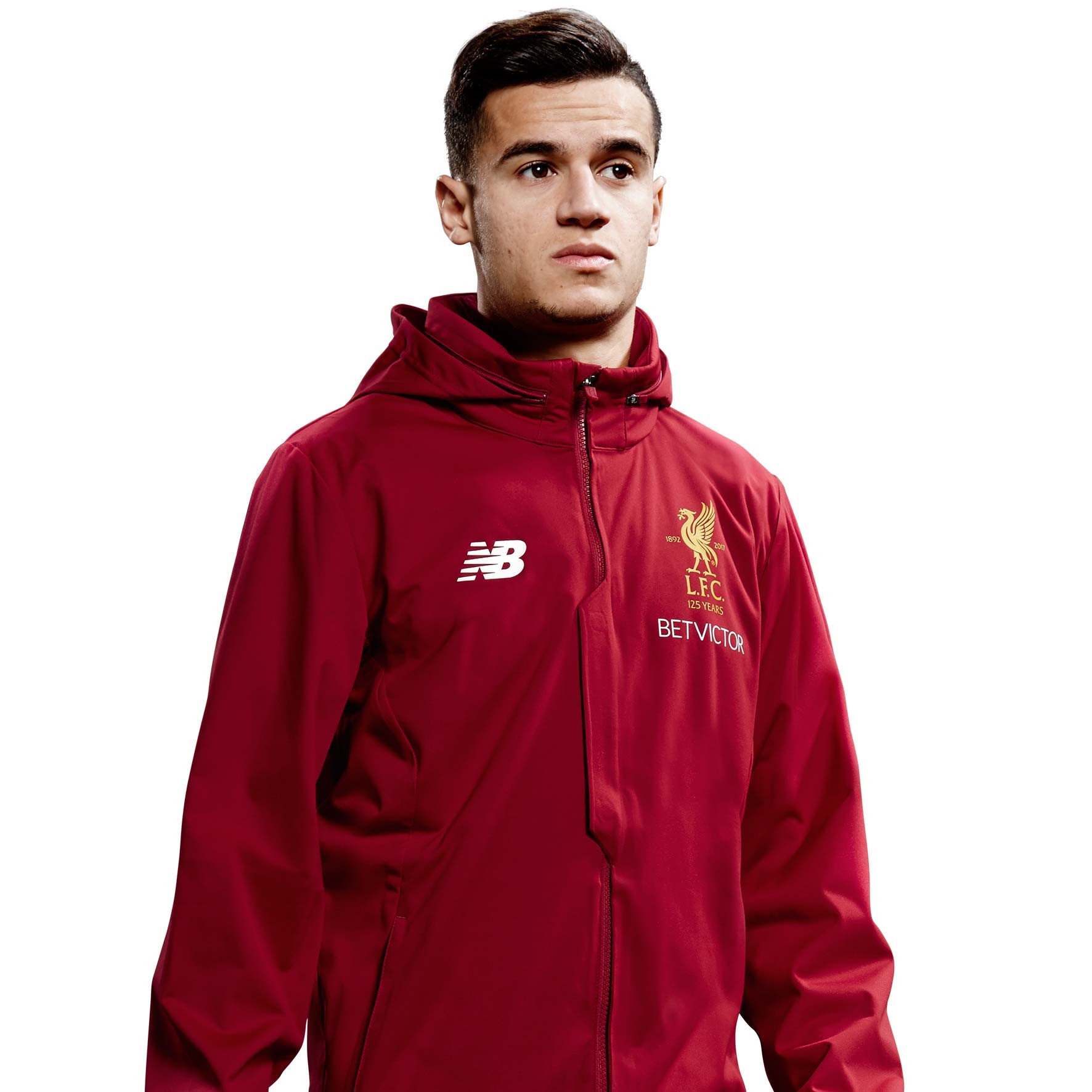 LFC Mens Red Pepper Motion Rain Jacket 17/18