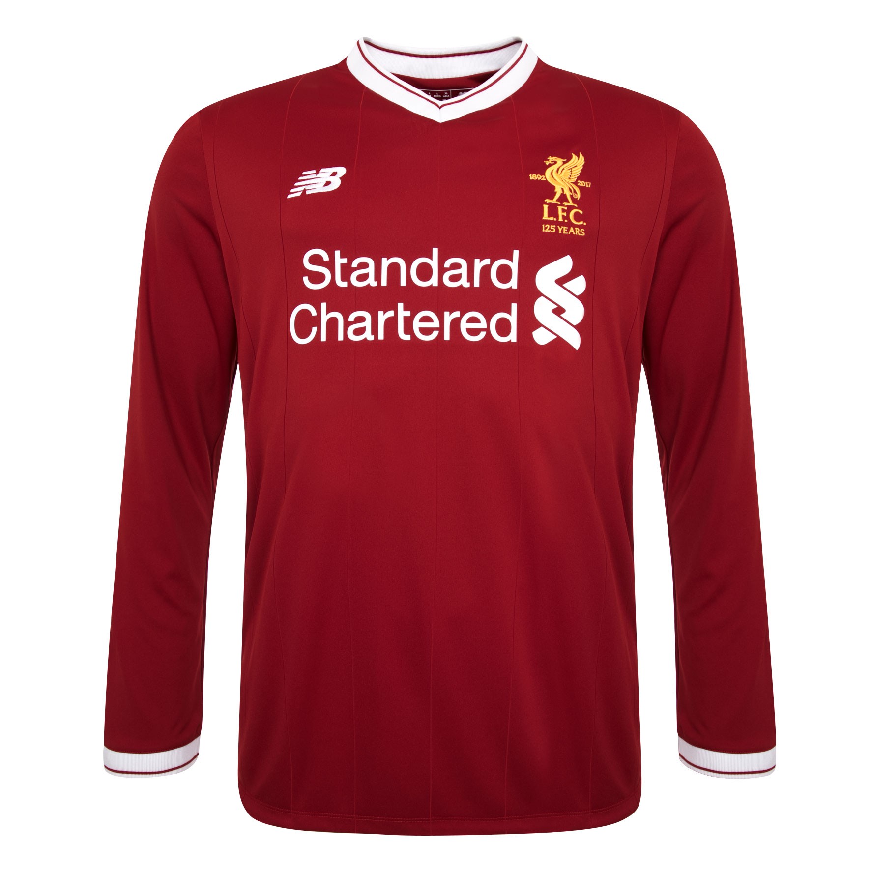 LFC Mens Replica Home L/S Shirt 17/18