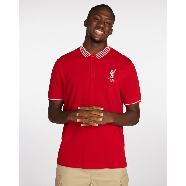 LFC Mens Shankly Polo Red