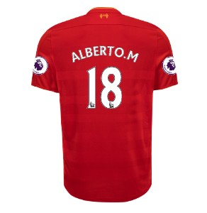 LFC Mens S/S Home Shirt 16/17 - Alberto.M