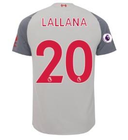 LFC Mens Third Shirt 18/19 (Premier League) Lallana