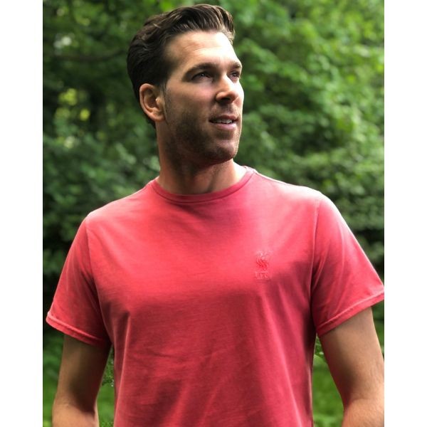 LFC Mens Washed Red Tee
