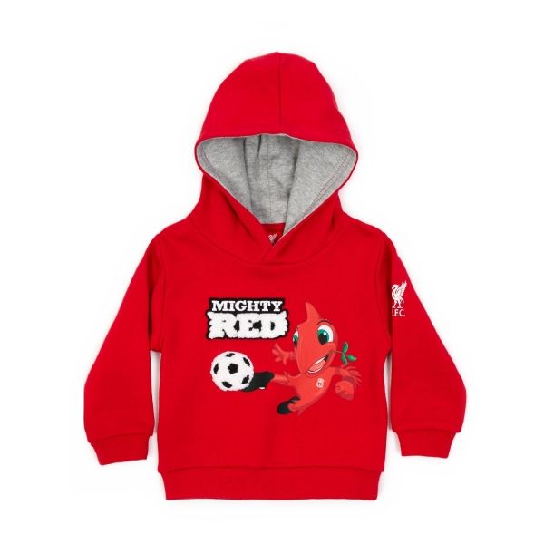 LFC Mighty Red Baby Hoody Grey