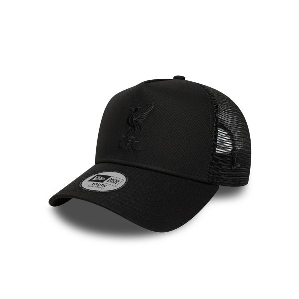 LFC New Era Kids TRUCKER Tonal Cap Black