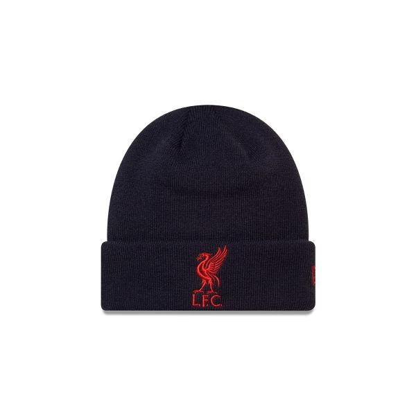 LFC New Era Liverbird Cuff Knit BEANIE Navy