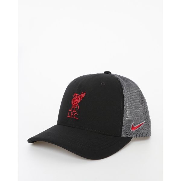LFC Nike Adults Black Trucker Cap