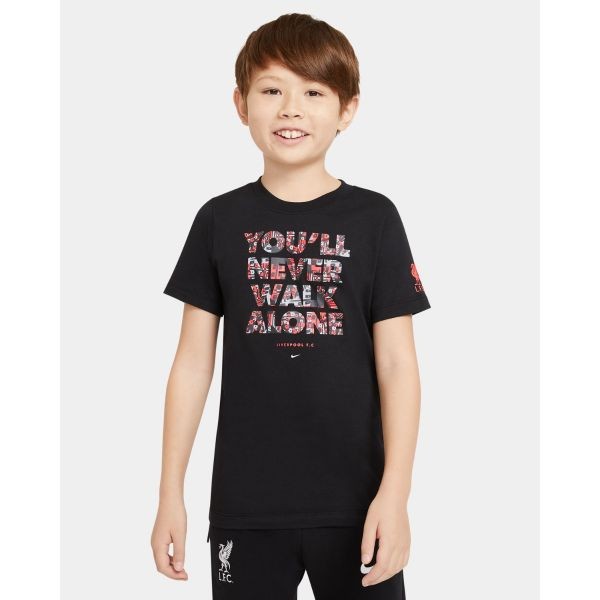 LFC Nike Air Max Junior Black Voice Tee