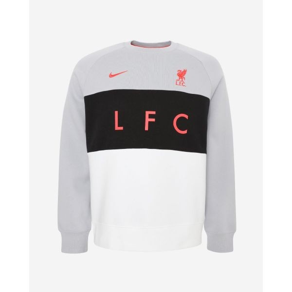 LFC Nike Air Max Mens Grey Fleece Crew