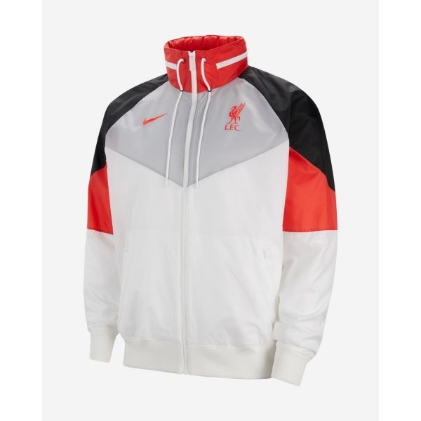 LFC Nike Air Max Mens White Windrunner Jacket