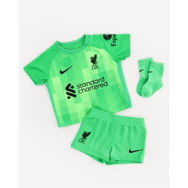 LFC Nike Baby Home Goalkeeper Kit 21/22