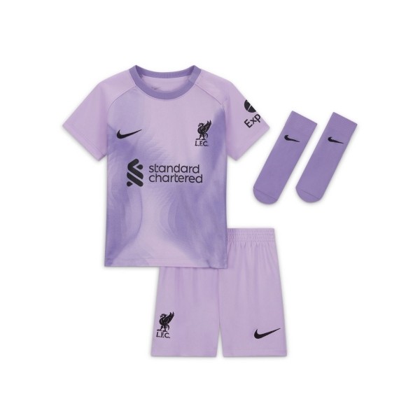 LFC Nike Infant Home Goalkeeper Kit 22/23