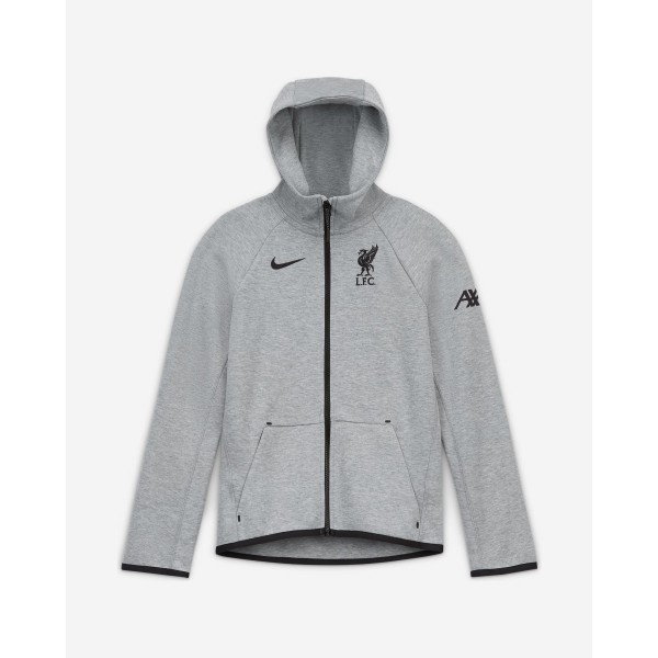 LFC Nike Junior Grey Tech Pack Hoodie