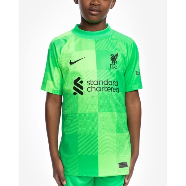 LFC Nike Junior Home Stadium Goalkeeper Jersey 21/22