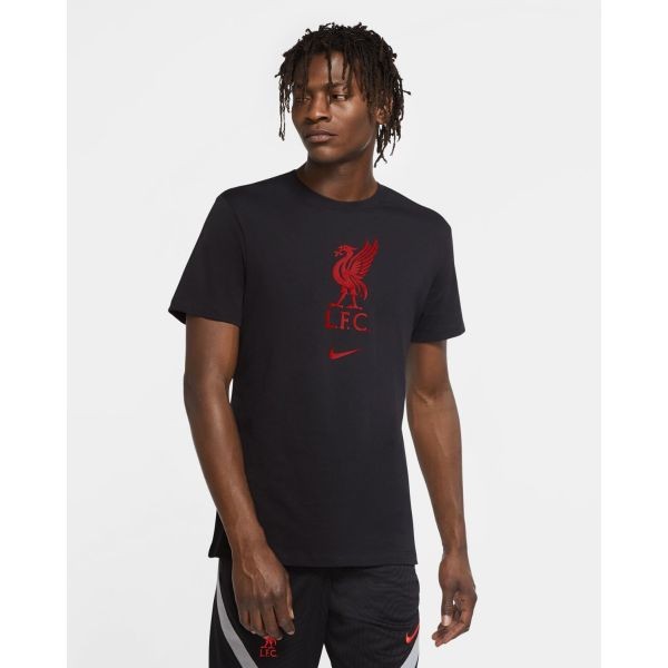 LFC Nike Mens Black Evergreen Tee