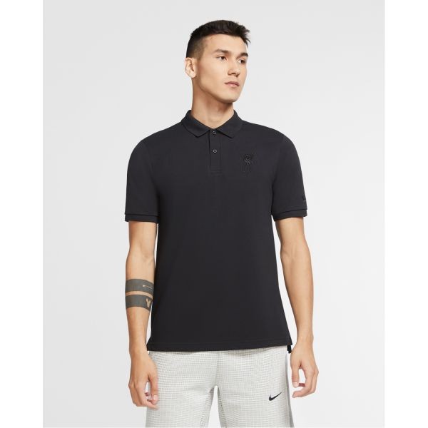 LFC Nike Mens Black Polo