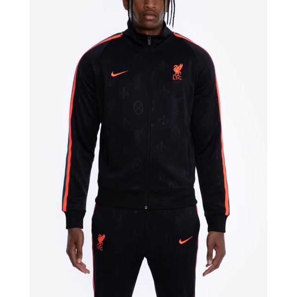 LFC Nike Mens Black Tribute Track Jacket